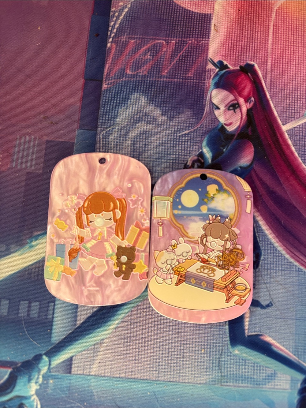 Pink Kawaii Phone Charm Case Covers – Cute Cartoon Design